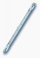 Halogen lamps, 240V, clear, double based R7s, for enclosed luminaires